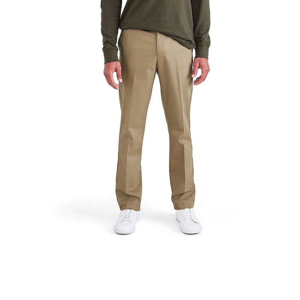 Dockers D3 Refined Khaki Pants Mens 32x30 Tan Classic Fit NEW